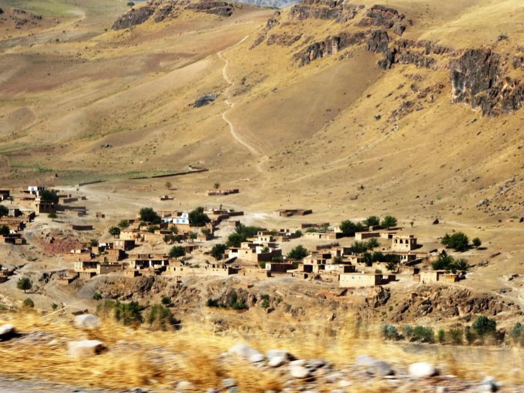 Afganisches Dorf